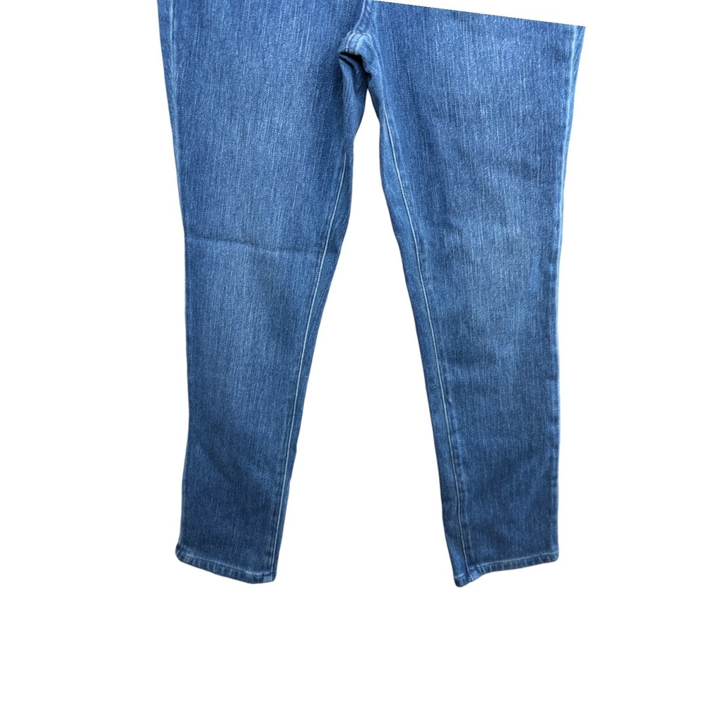 Belle by Kim Gravel‎ Flexibelle Rollabelle Jean Washed Indigo Petite 0 NWOT - Picture 2 of 9